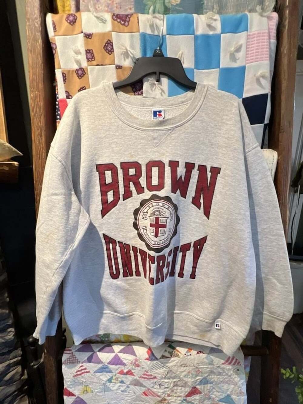 Russell Athletic Brown University Crewneck Sweatshirt